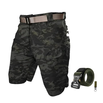 CargoFlex™ - Cargo shorts med 7 lommer+frit bælte