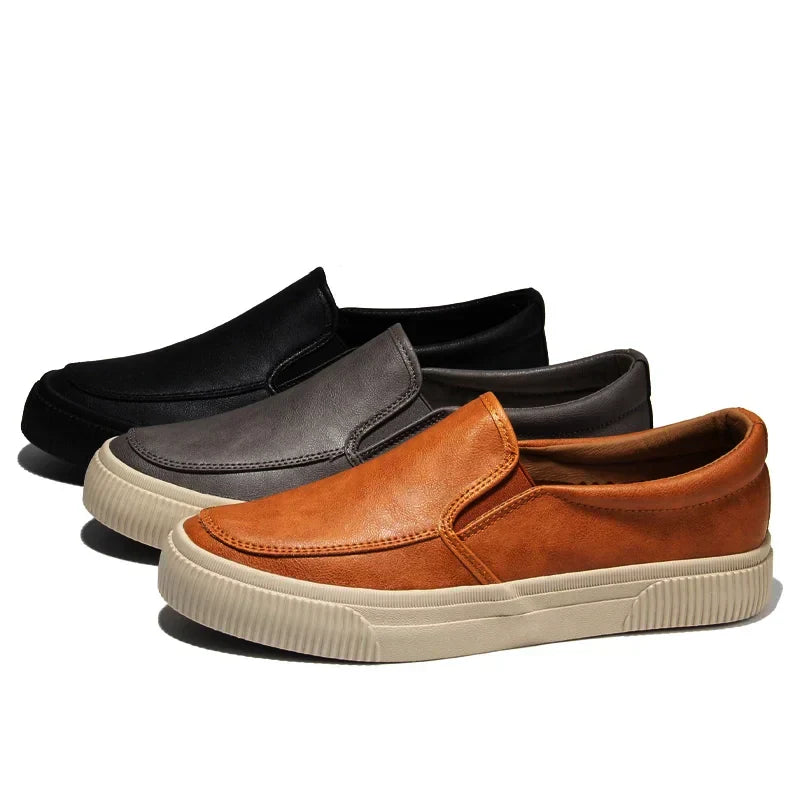 Mountainville Slip-on i læder