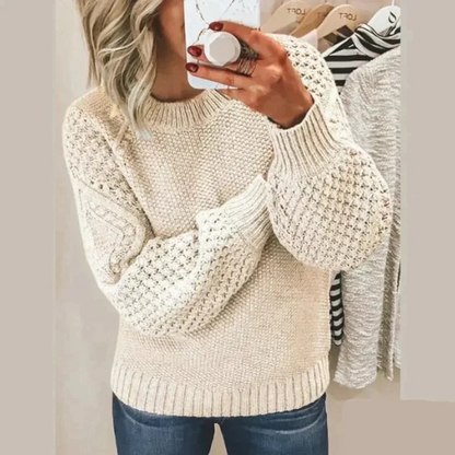 Blush Tråde - Elegant Strikket Sweater