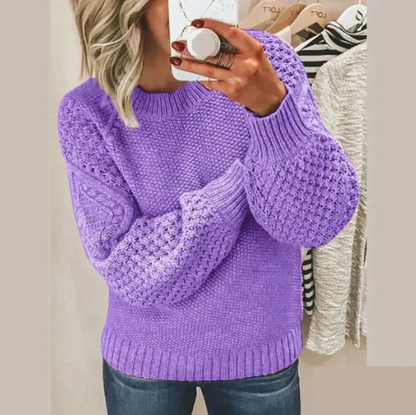 Blush Tråde - Elegant Strikket Sweater