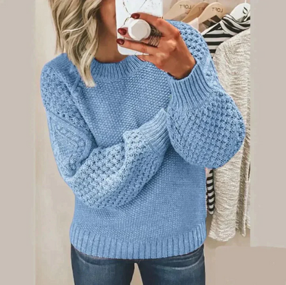 Blush Tråde - Elegant Strikket Sweater