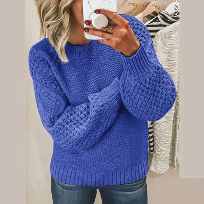 Blush Tråde - Elegant Strikket Sweater