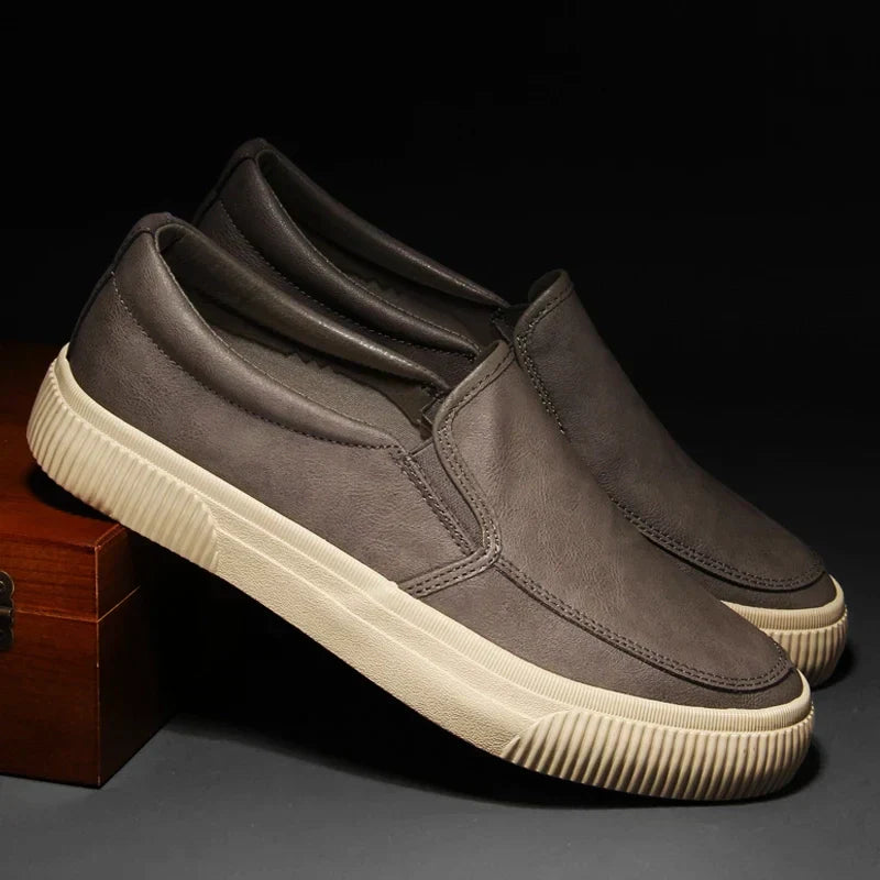 Mountainville Slip-on i læder