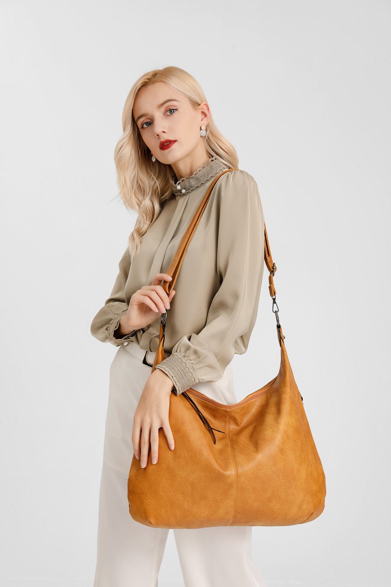 Dame Læder Crossbody Tasker - Sæt af 3