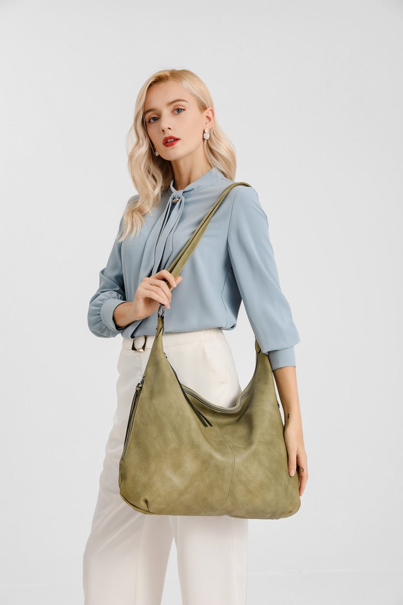 Dame Læder Crossbody Tasker - Sæt af 3