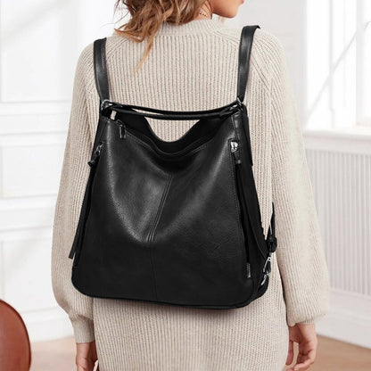 Dame Læder Crossbody Tasker - Sæt af 3