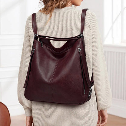 Dame Læder Crossbody Tasker - Sæt af 3